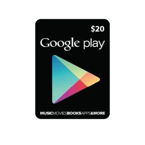 Google play US $20